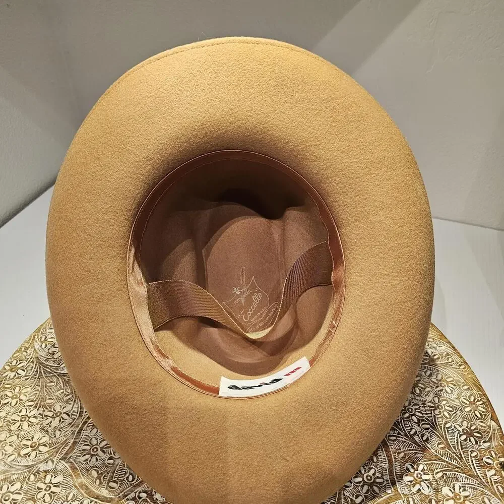 Excello By Geo W. Bollman & Co Inc Vintage 100% Wool Hat Made in USA